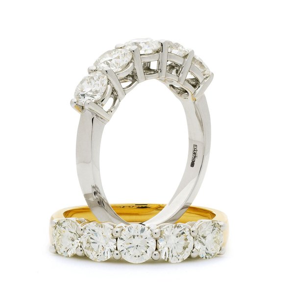 Five Diamond Ring  XYR6299 (1ct, 1.5ct, 2ct)