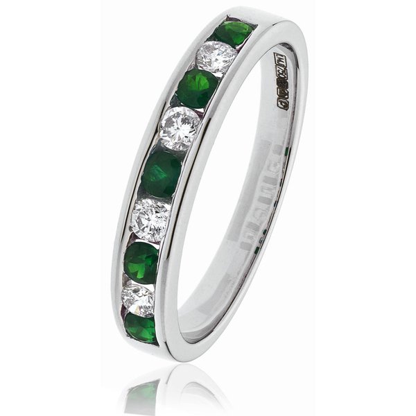 Diamond and Emerald Ring BJR131EM